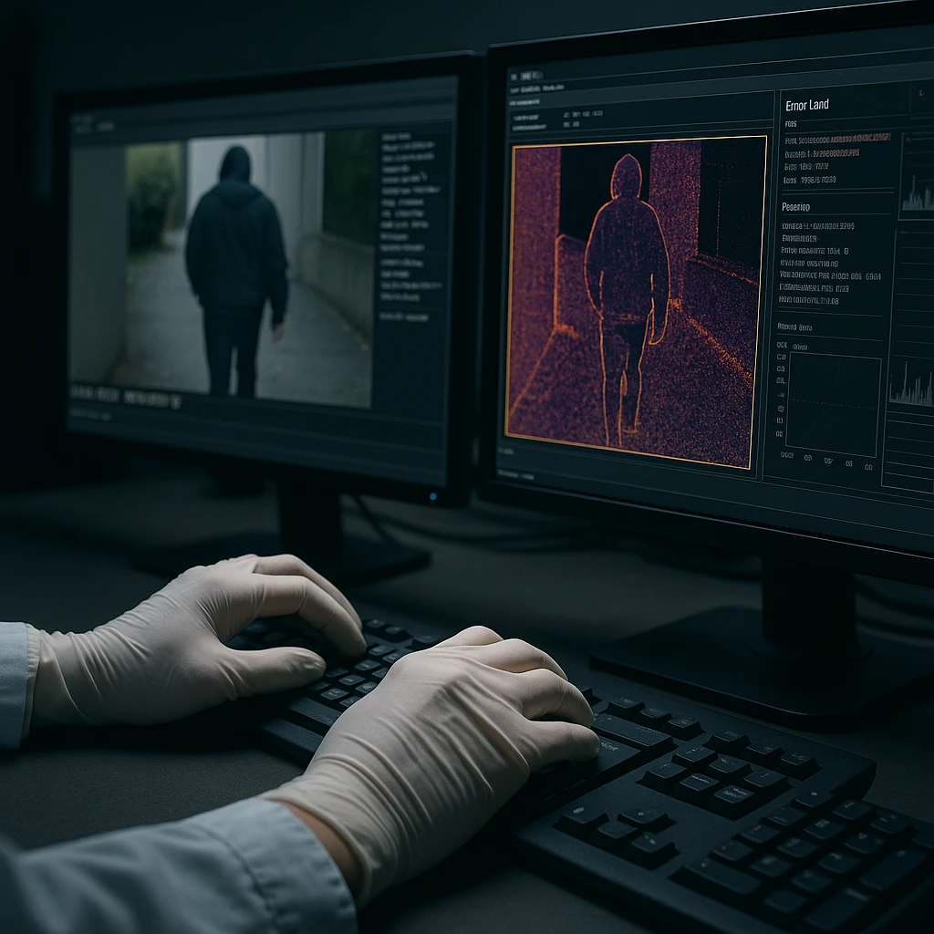 Análise de metadados e frames de vídeo para detecção de manipulação